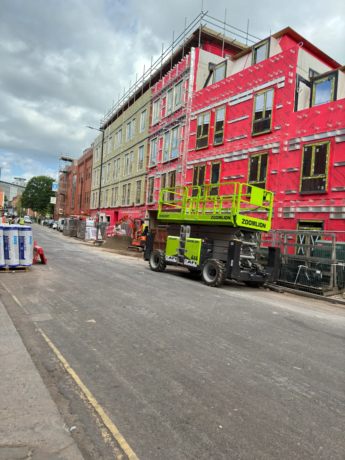 Façade preparation at different stages in Bristol