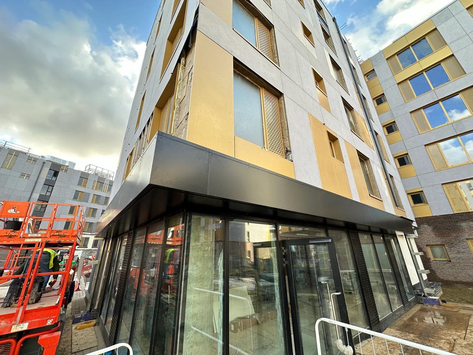 Entrance and façade interface in Bristol