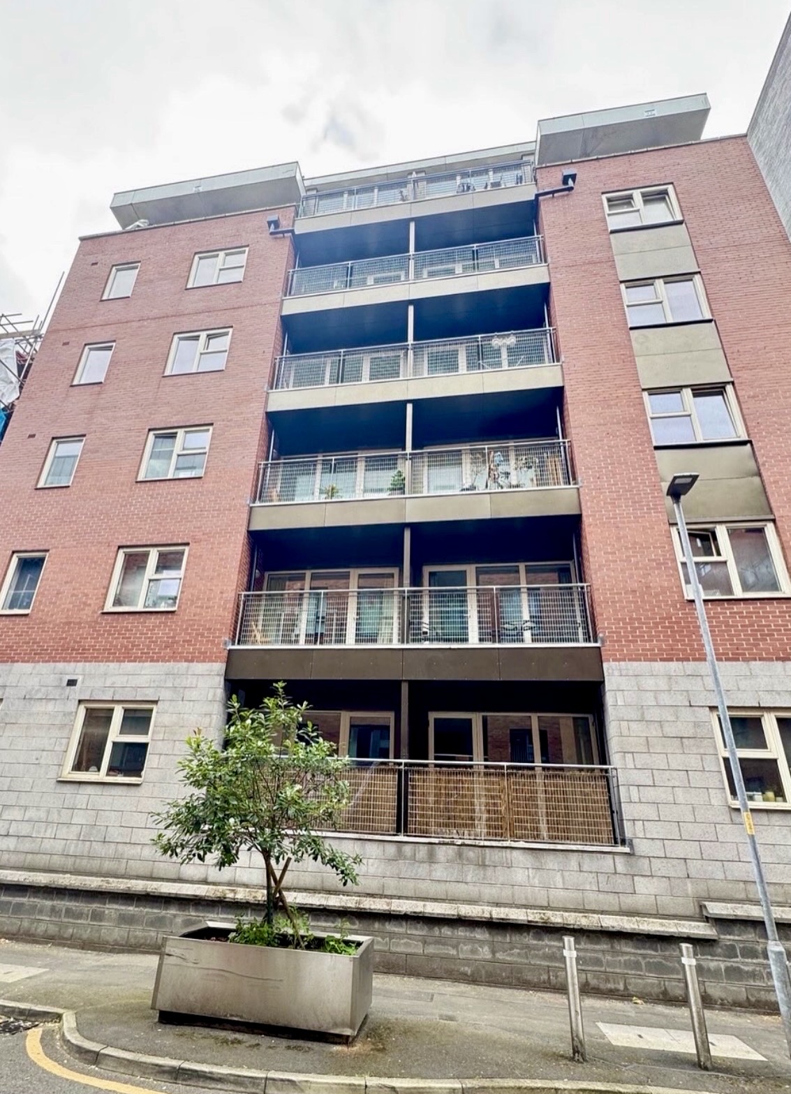 Northern Angel Manchester occupied residential recladding environment