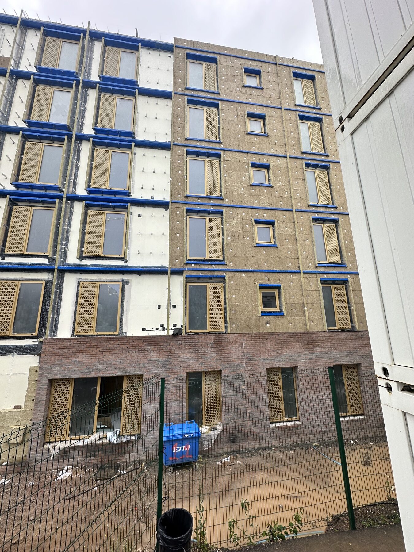 UWE Bristol rainscreen panel installation where drawings access and openings meet site conditions